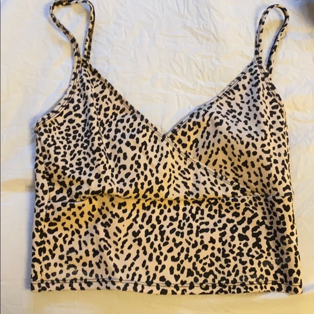 Leopard Print Crop Top